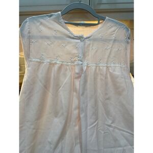 Vtg katz shift‎ pink and lace gown u sized